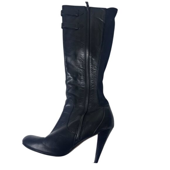 Cole Haan Nike Air Jalisa Smooth Leather knee high boot 8.5 b - Picture 7 of 7